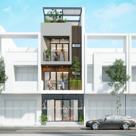 NH&Agrave; PHỐ HIỆN ĐẠI 3 TẦNG 