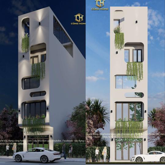 NH&Agrave; PHỐ HIỆN ĐẠI 5 TẦNG TẠI TP LONG KH&Aacute;NH ĐỒNG NAI 