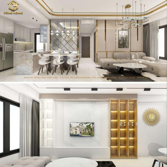 NỘI THẤT THEO PHONG C&Aacute;CH HIỆN ĐẠI TẠI CHUNG CƯ QUẬN 7 S&Agrave;I G&Ograve;N 