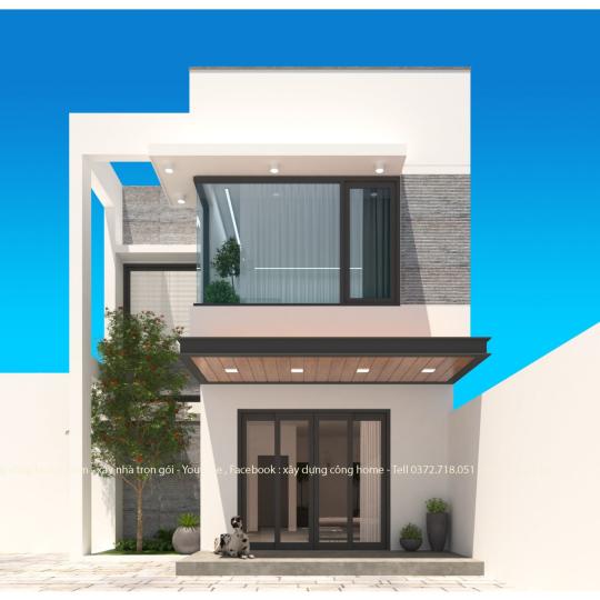NH&Agrave; PHỐ HIỆN ĐẠI 2 TẦNG M&Aacute;I BẰNG TẠI ĐỒNG NAI 