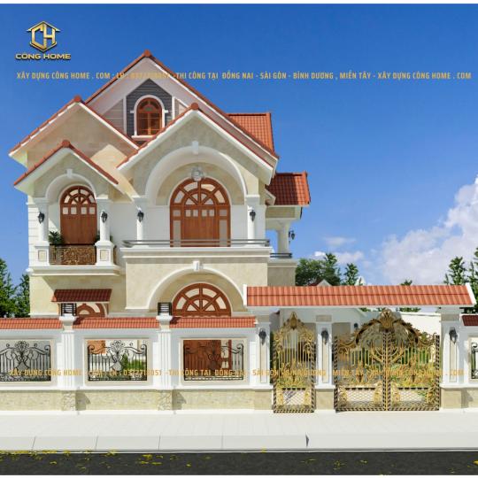 Biệt Thự 2 Tầng M&aacute;i Th&aacute;i Tại quận 12